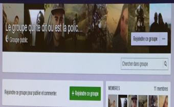 Le groupe qui te dit où est la police en Aveyron. Capture d'écran Facebook.