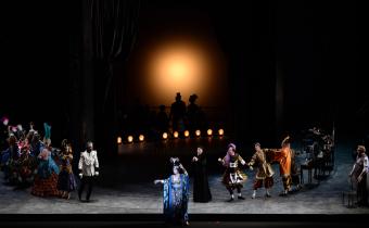 Adriana Lecouvreur, à l'Opéra de Monte-Carlo. Photo Alain Hanel/OMC.