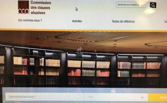 Site internet de la Commission des clauses abusives.