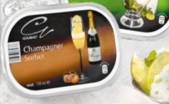 Champagner Sorbet d'Aldi