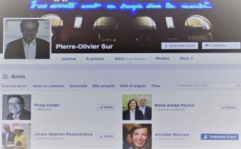 Page Facebook de l'ancien bâtonnier Pierre-Olivier Sur, 8 janv. 2017.
