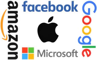 Google, Apple, Facebook, Amazon et Microsoft (GAFAM)
