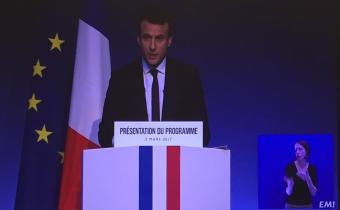 Emmanuel Macron, 2 mars 2017.