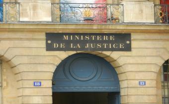 Ministère de la justice, place  Vendôme à Paris.