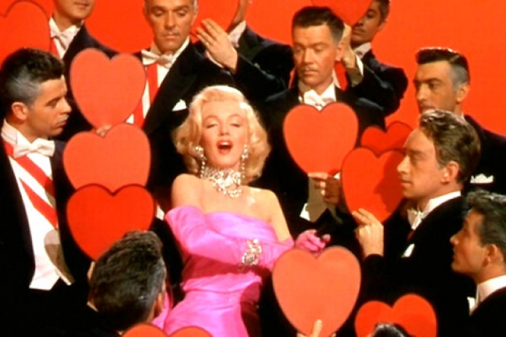 Les hommes préfèrent les blondes, de Howard Hawks, avec Marilyn Monroe et Jane Russell.