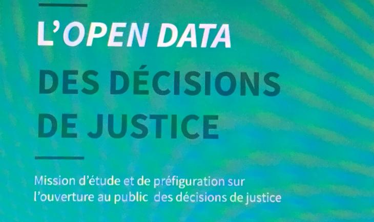 Open data des décisions de justice
